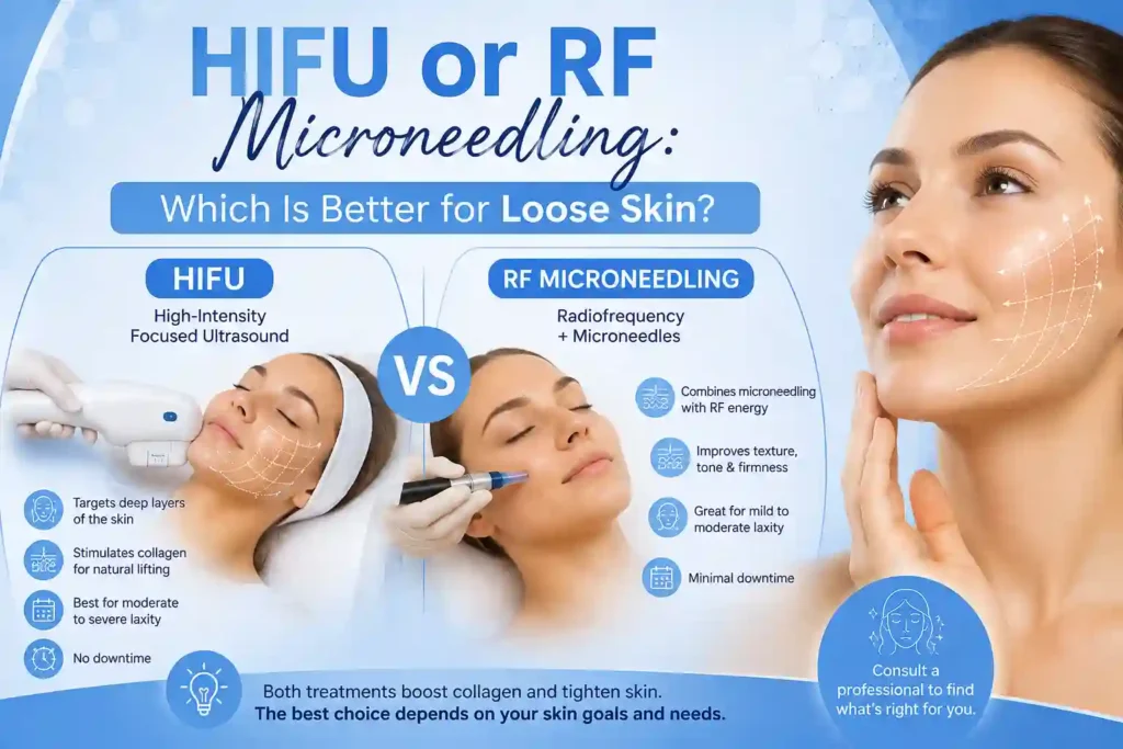 Lost the Weight but Not the Loose Skin? What You Should Know 2 HIFU or RF Microneedling: Which Is Better for Loose Skin Maidenhead?